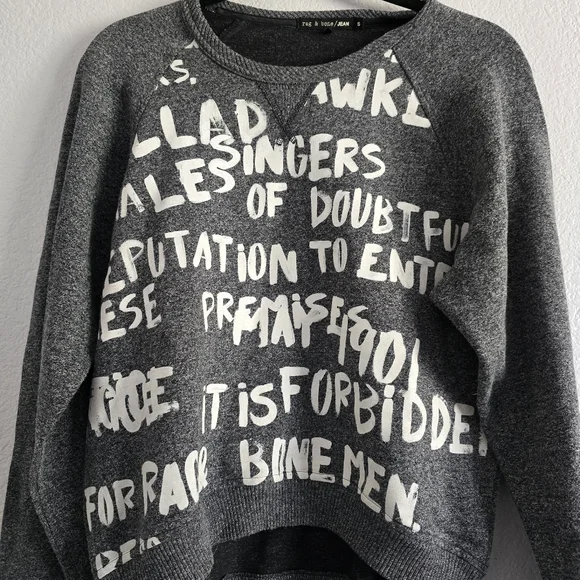 Rag & Bone Graffiti Crew / Grey - Picture 2 of 4